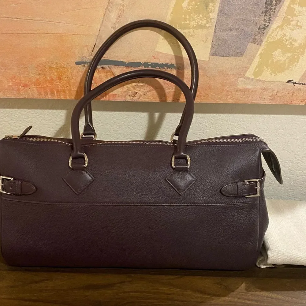 HERMES Leather Shoulder/ HandBag. - Picture 9 of 11